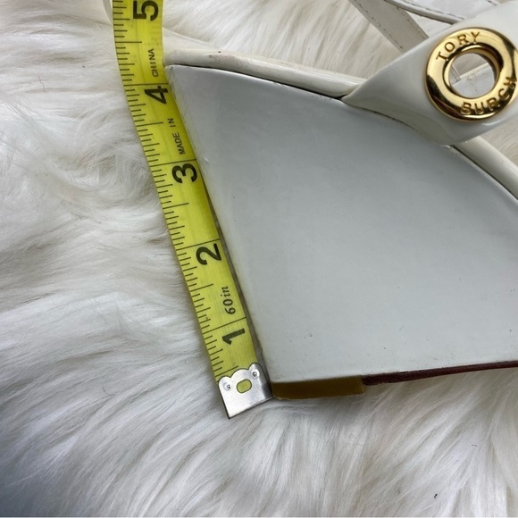 TORY BURCH KATHRYN STRAPPY WEDGE SLINGBACK HEELS - Picture 12 of 15